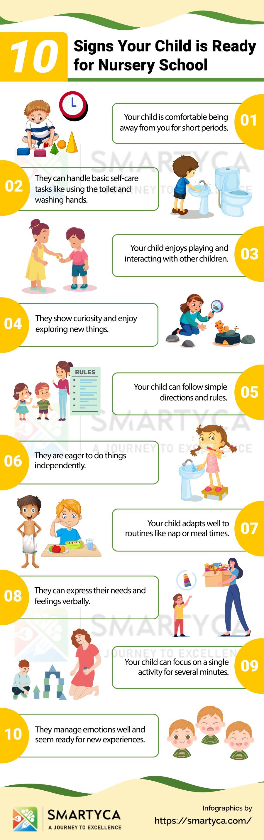 10 Signs Your Child is Ready for Nursery School