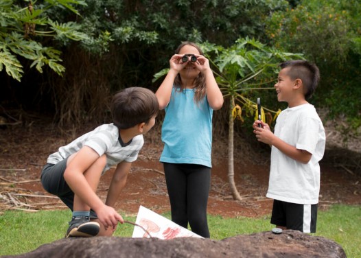A summer camp for children